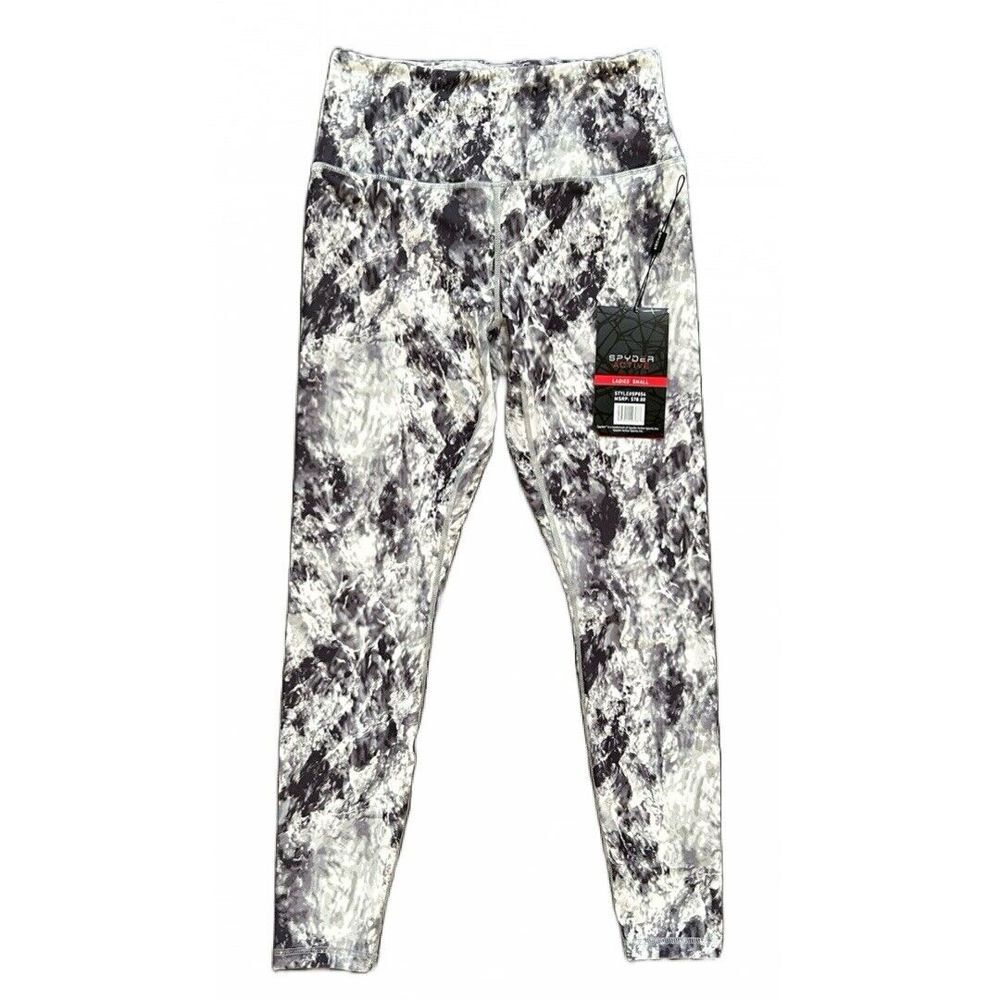 Spyder Active Women's Sports Leggings Hight Rise SP654 Size S NWT